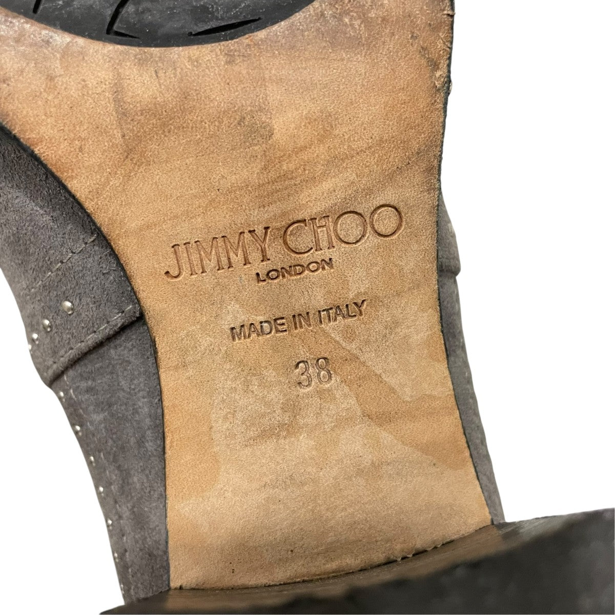 JIMMY CHOO スタッズショートブーツ 古着・中古-9枚目のアイテム画像