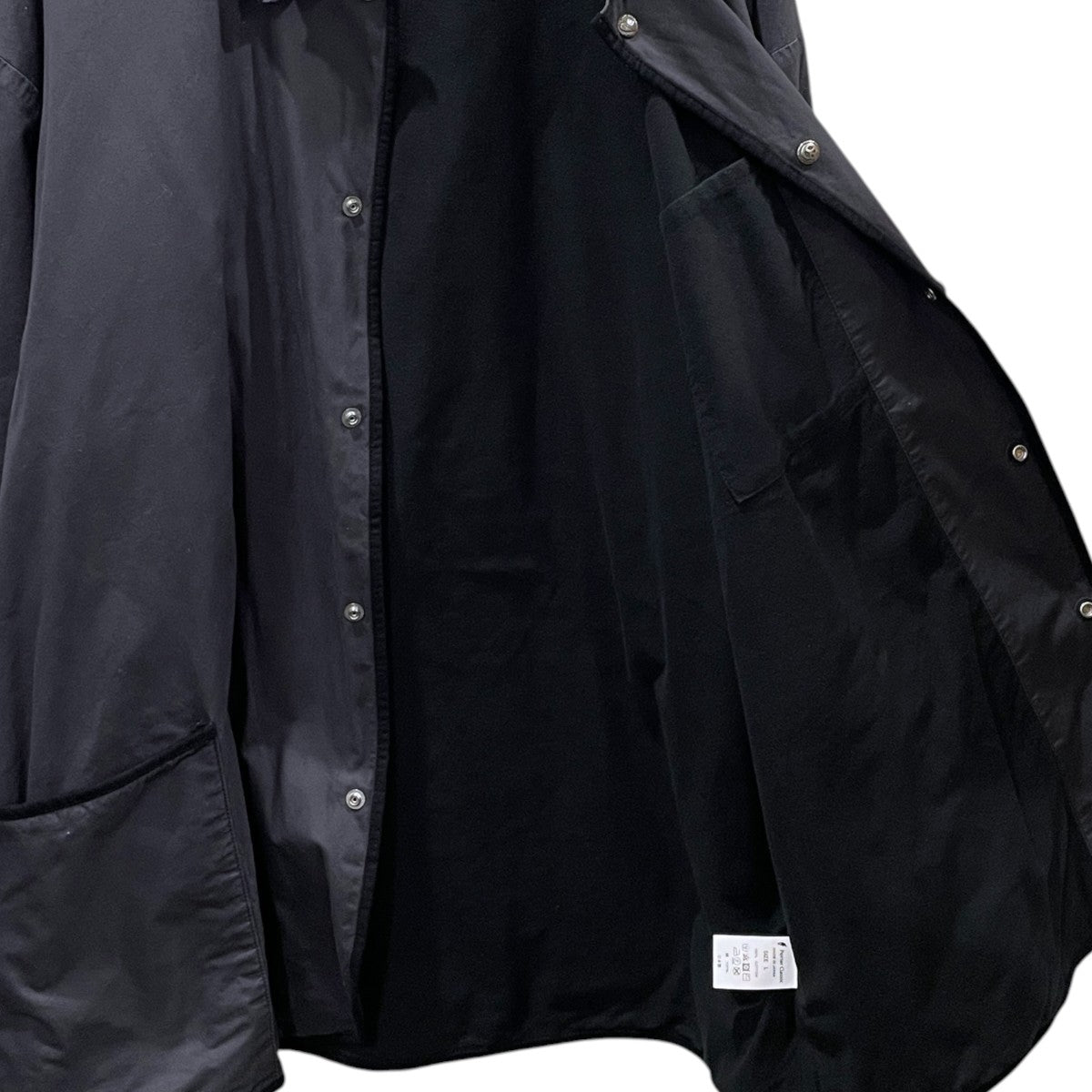 Porter Classic パラフィンコーデュロイジャケット ウィズ シルバーボタンズ PARAFFIN CORDUROY JACKET W／SILVER BUTTONS 古着・中古-4枚目のアイテム画像