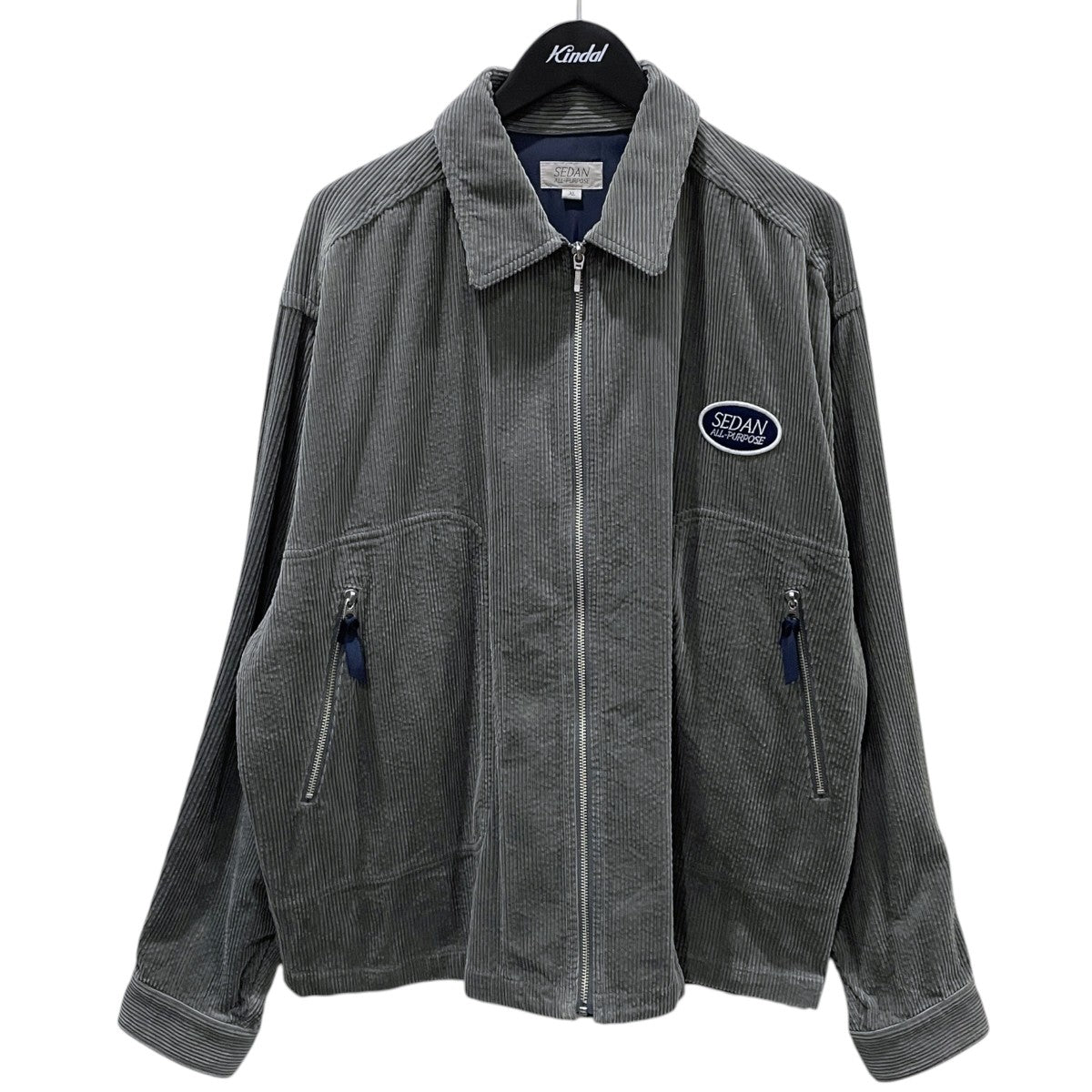 SEDAN ALL-PURPOSE 24AW コーデュロイフルジップワークシャツ Corduroy Full Zip Work Shirt SD24F-SH04 古着・中古-1枚目のアイテム画像