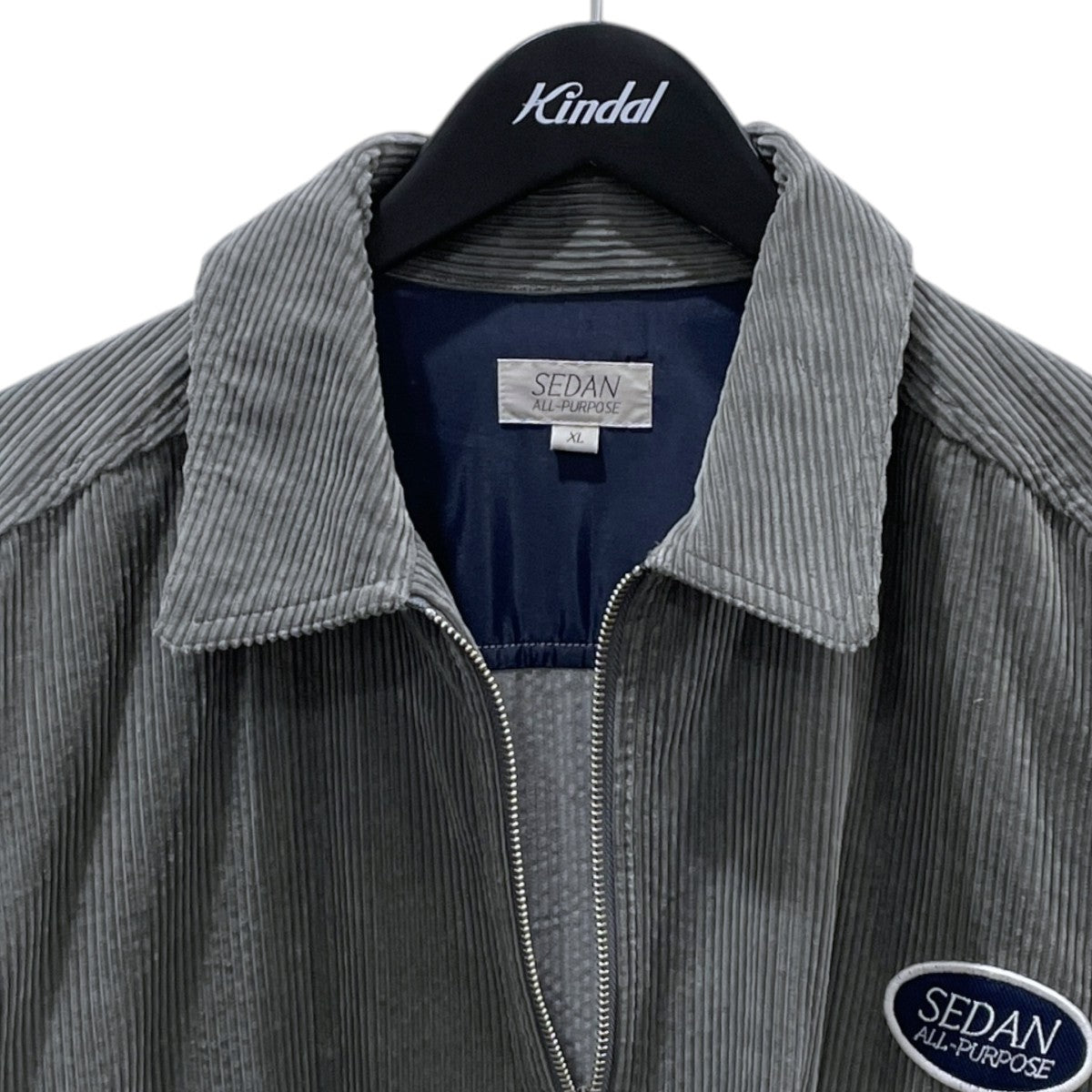 SEDAN ALL-PURPOSE 24AW コーデュロイフルジップワークシャツ Corduroy Full Zip Work Shirt SD24F-SH04 古着・中古-3枚目のアイテム画像
