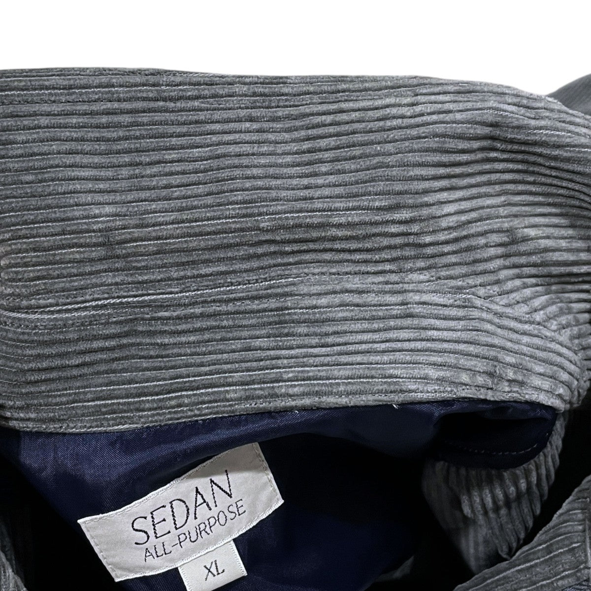 SEDAN ALL-PURPOSE 24AW コーデュロイフルジップワークシャツ Corduroy Full Zip Work Shirt SD24F-SH04 古着・中古-7枚目のアイテム画像
