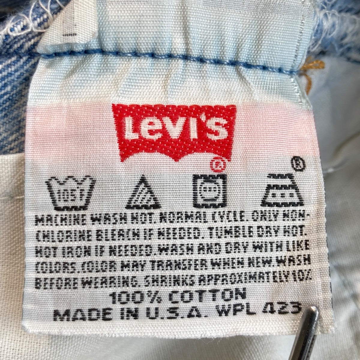 LEVI’S デニムパンツ553 0898 80773-6 古着・中古-9枚目のアイテム画像