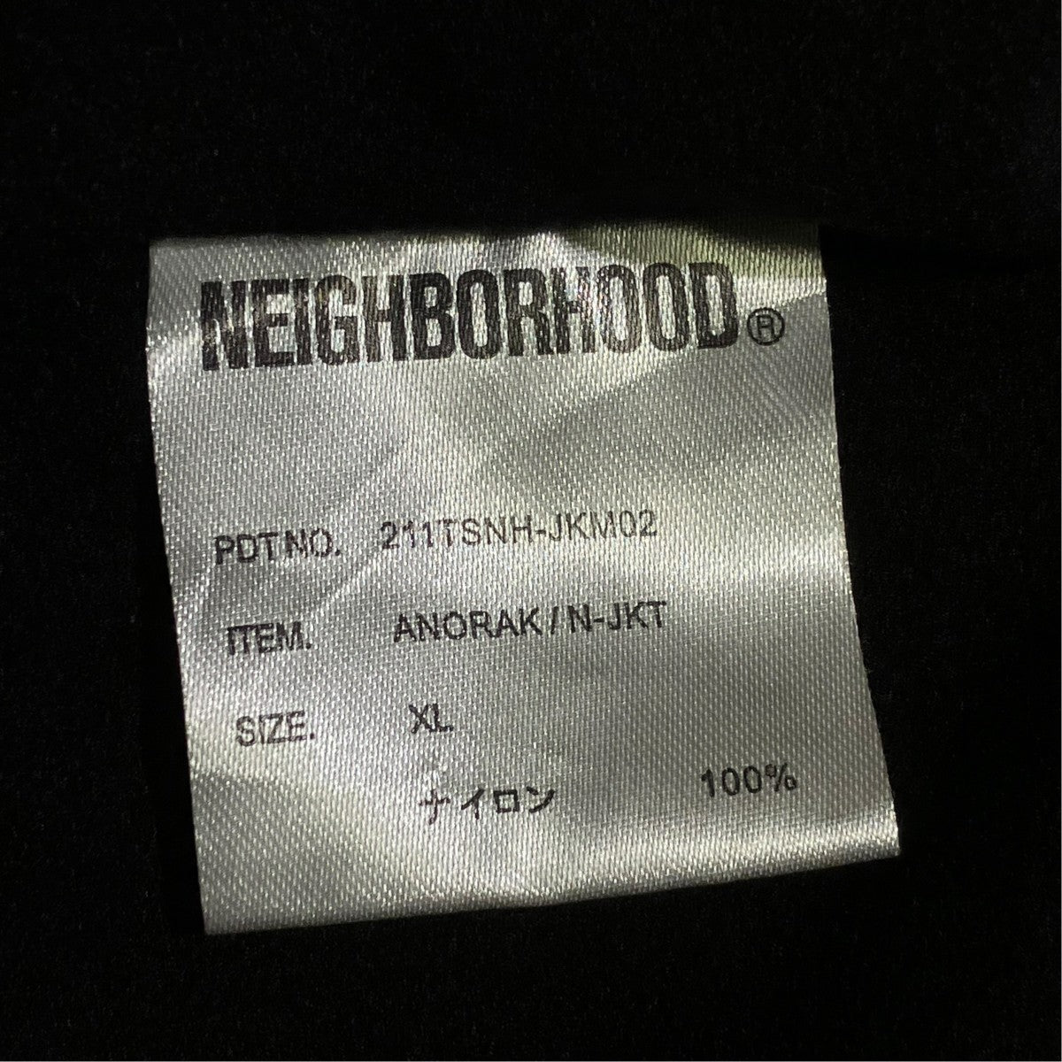 ANORAK／N-JKTジャケット211TSNH-JKM02