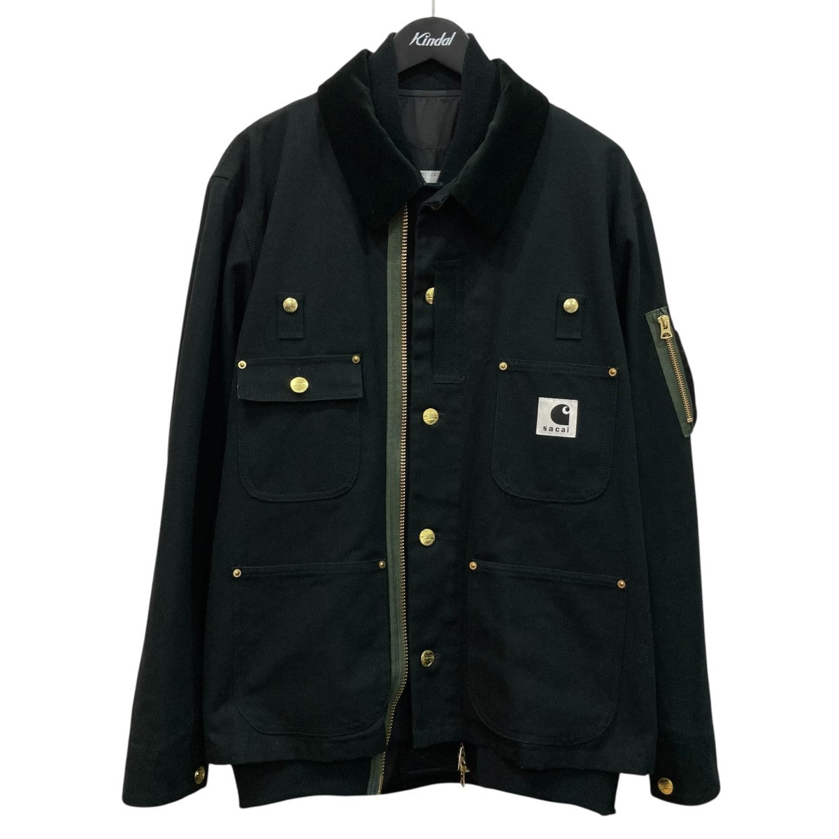 sacai×CarHartt MA-1ジャケット23-03110M 古着・中古-1枚目のアイテム画像