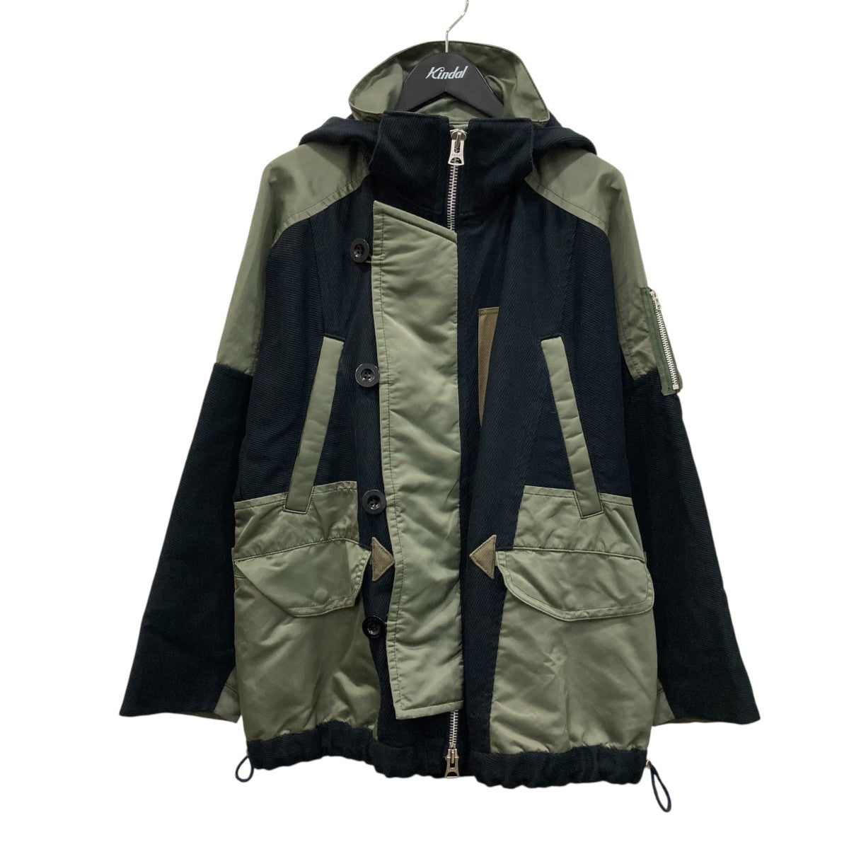 sacai ミリタリージャケット20-02434M 古着・中古-1枚目のアイテム画像