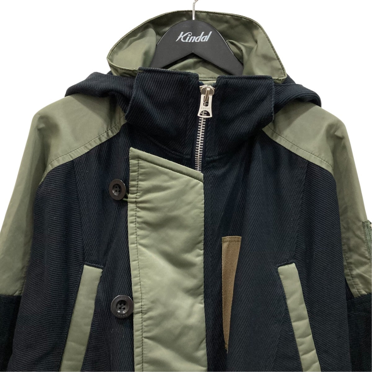 sacai ミリタリージャケット20-02434M 古着・中古-2枚目のアイテム画像
