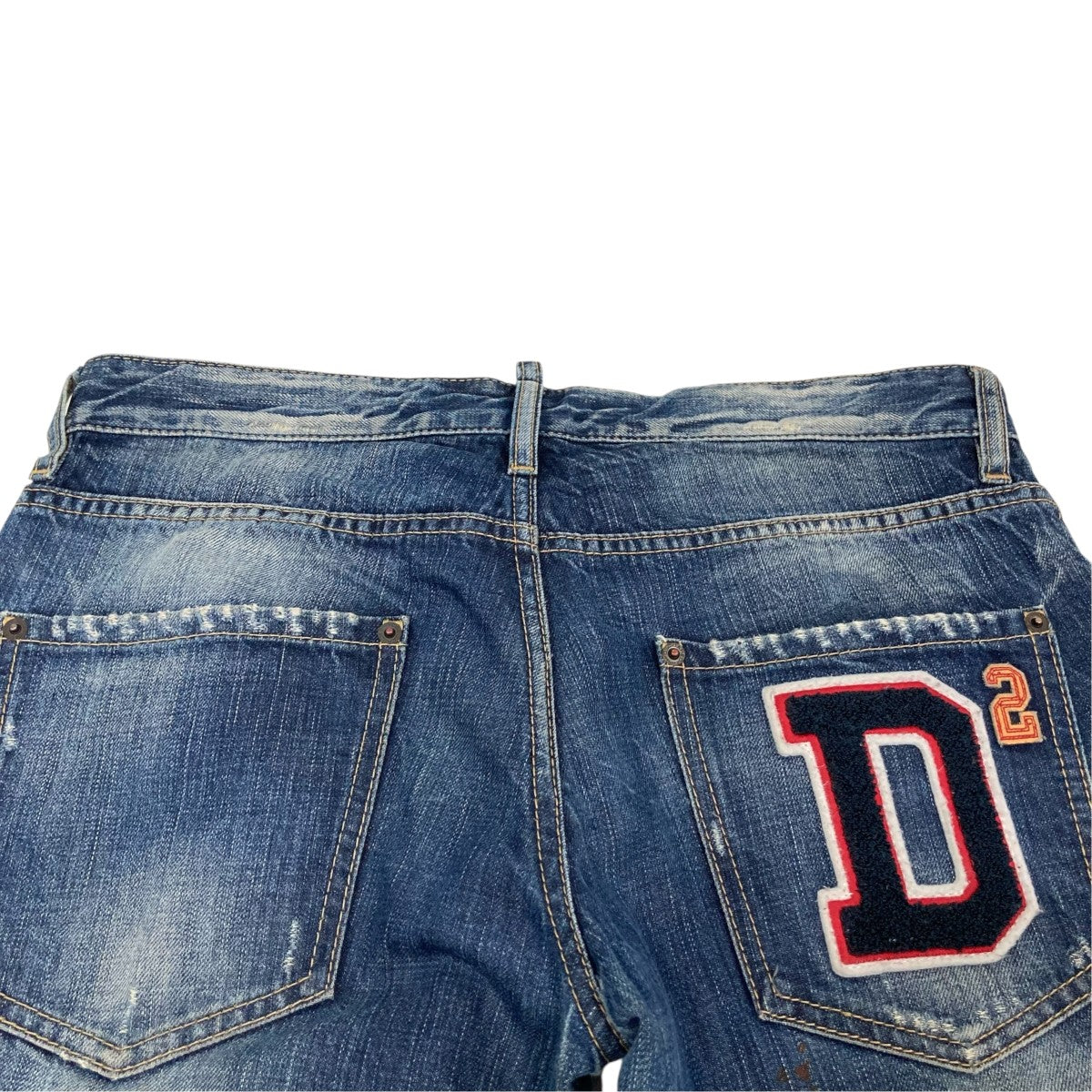 【専用】ディースクエアード　デニムパンツ　48 DSQUARED2(ディースクエアード) デニムパンツ ブルー サイズ 48