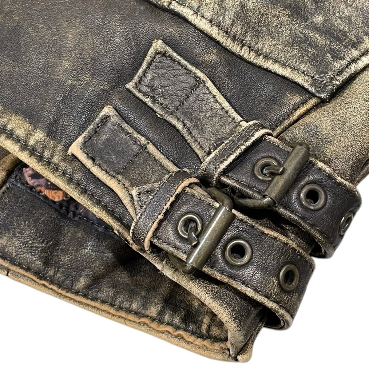 90s マイレージクラブ レザージャケット MILEAGE CLUB LEATHER JACKET