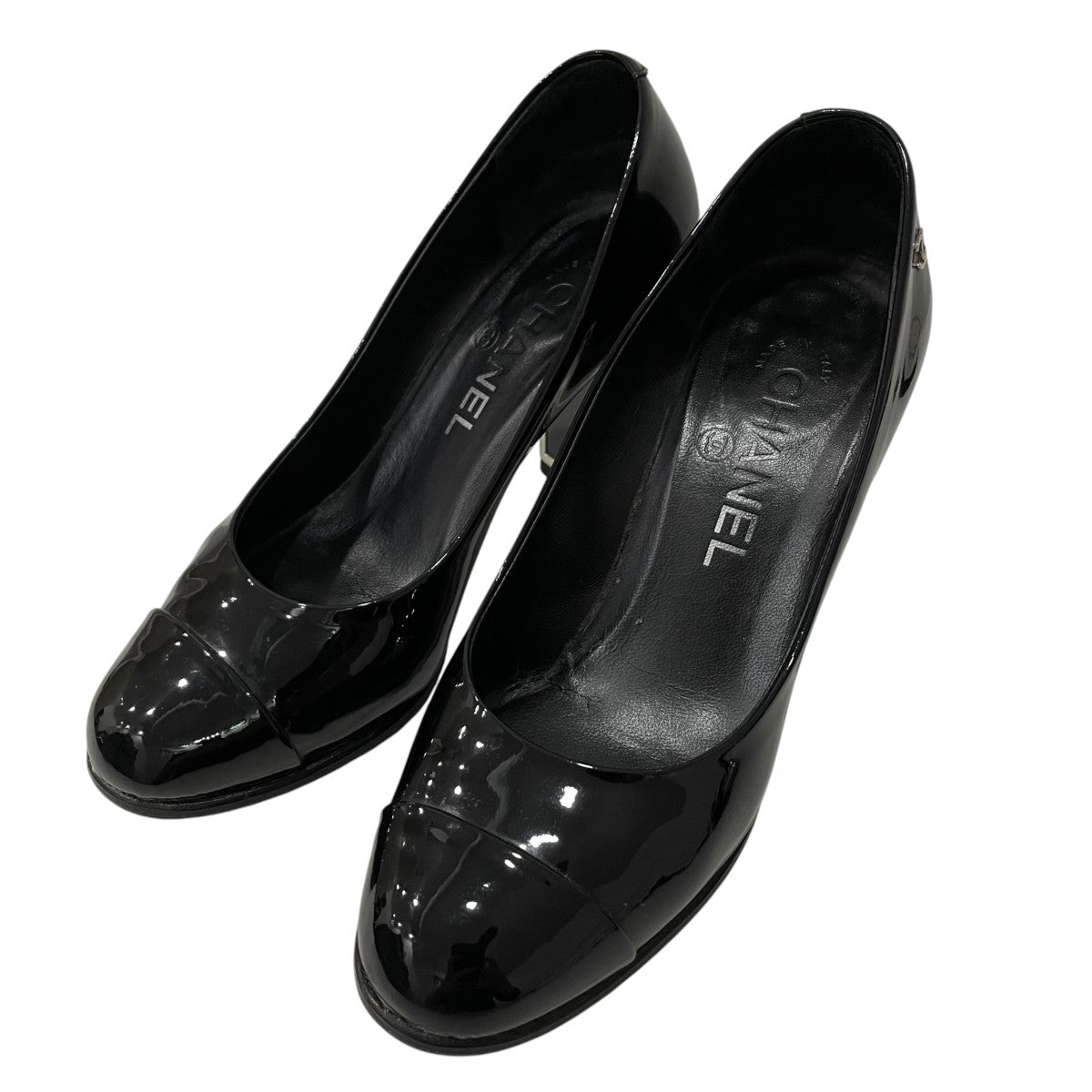 CHANEL エナメルパンプスG31655 古着・中古-1枚目のアイテム画像