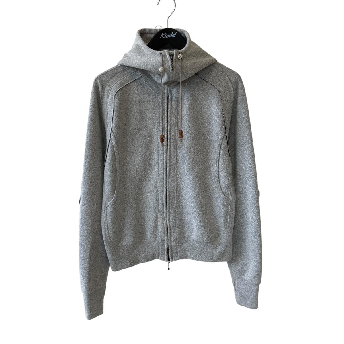 Jian ye 23aw SOLID HOODIE ジップパーカー JIAN YE(ジェンイェ) SOLID HOODIE 弍ジップパーカー24SS-SWPK01 24SS