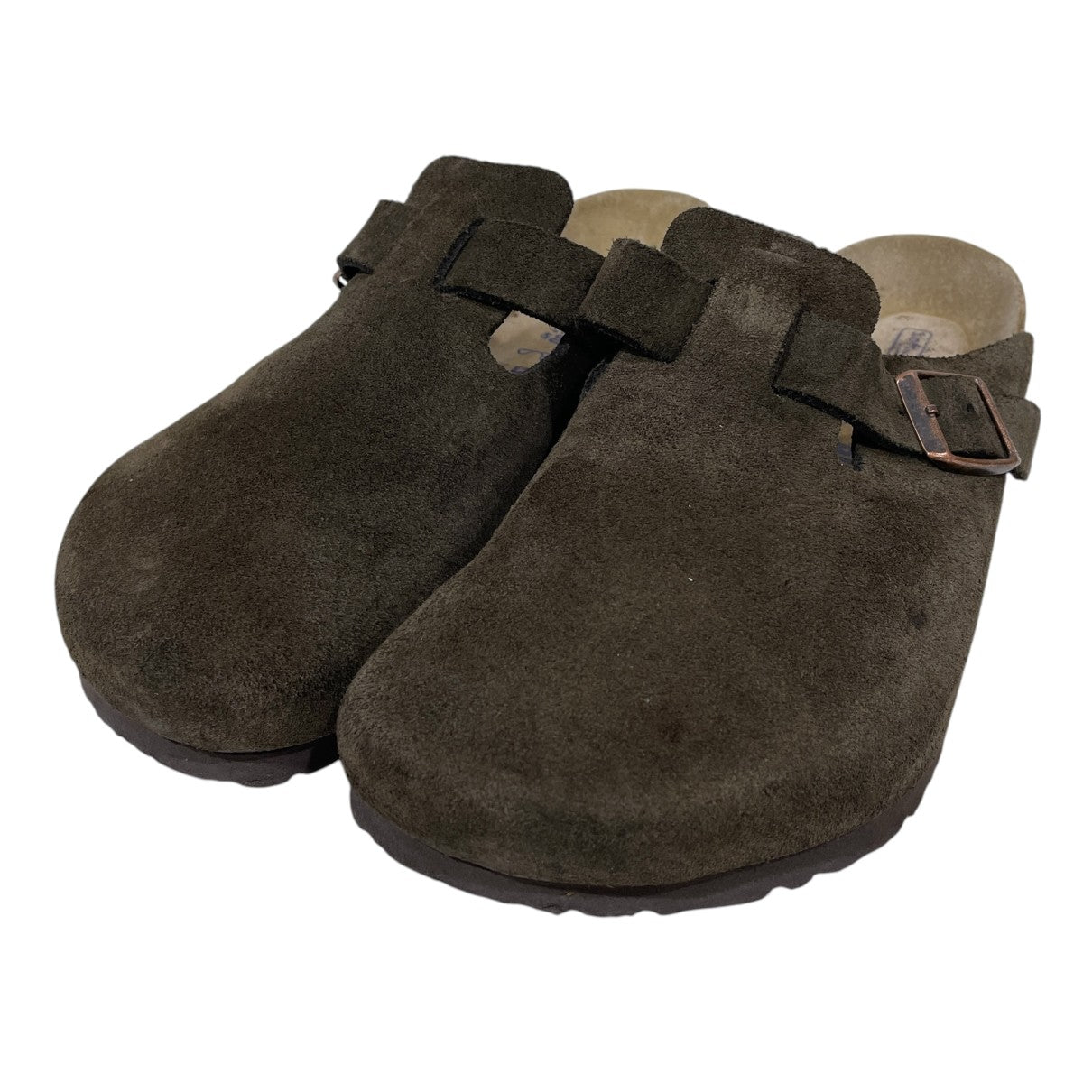 BIRKENSTOCK スウェードサンダル BOSTON ボストン 古着・中古-1枚目のアイテム画像