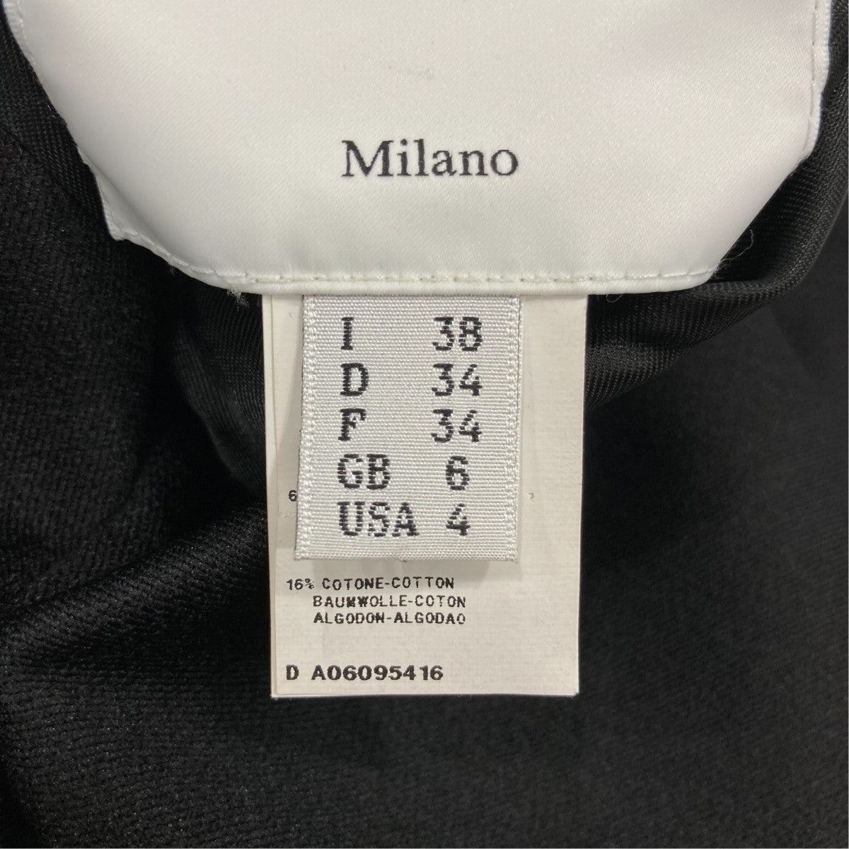 MOSCHINO ノーカラーコート 古着・中古-7枚目のアイテム画像