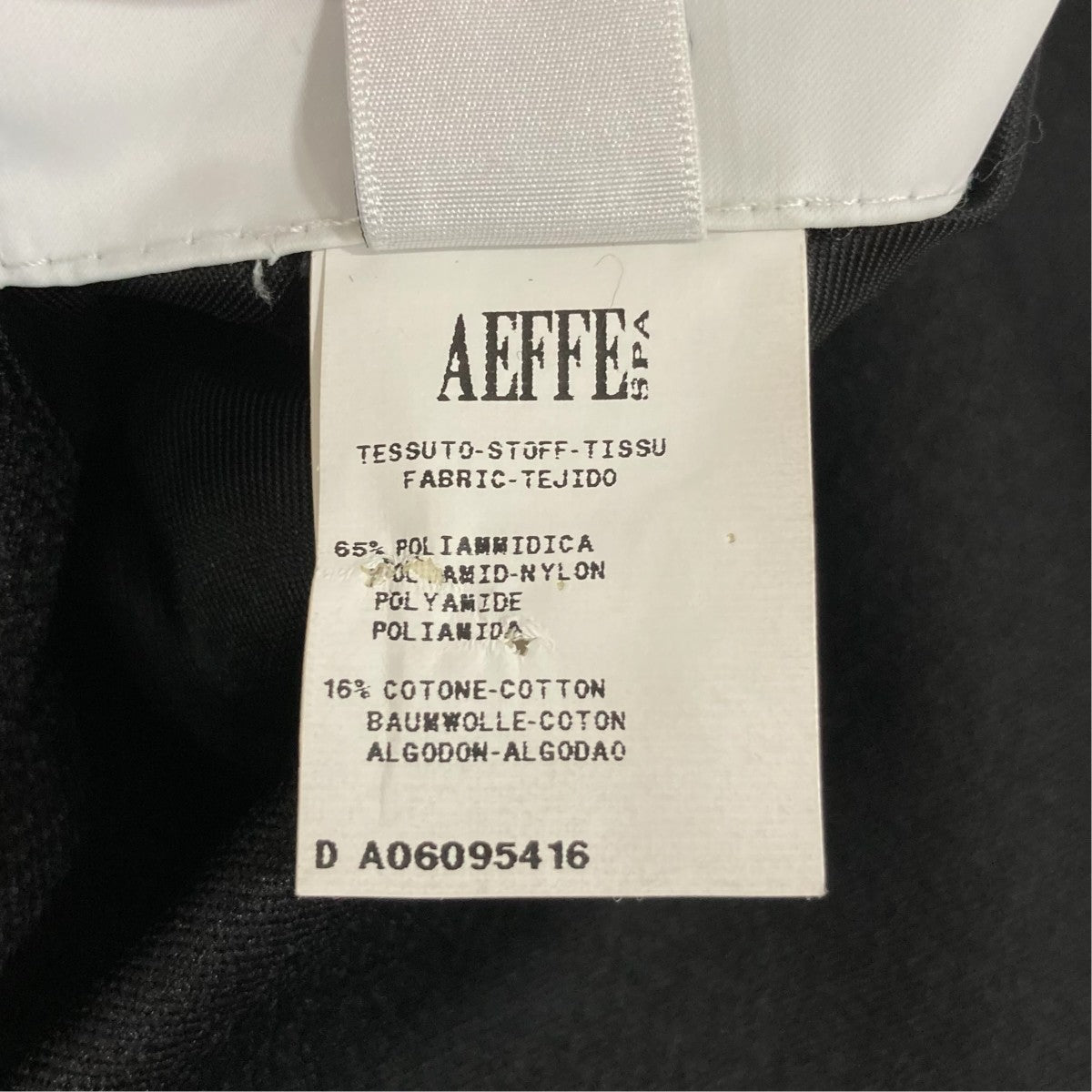 MOSCHINO ノーカラーコート 古着・中古-8枚目のアイテム画像