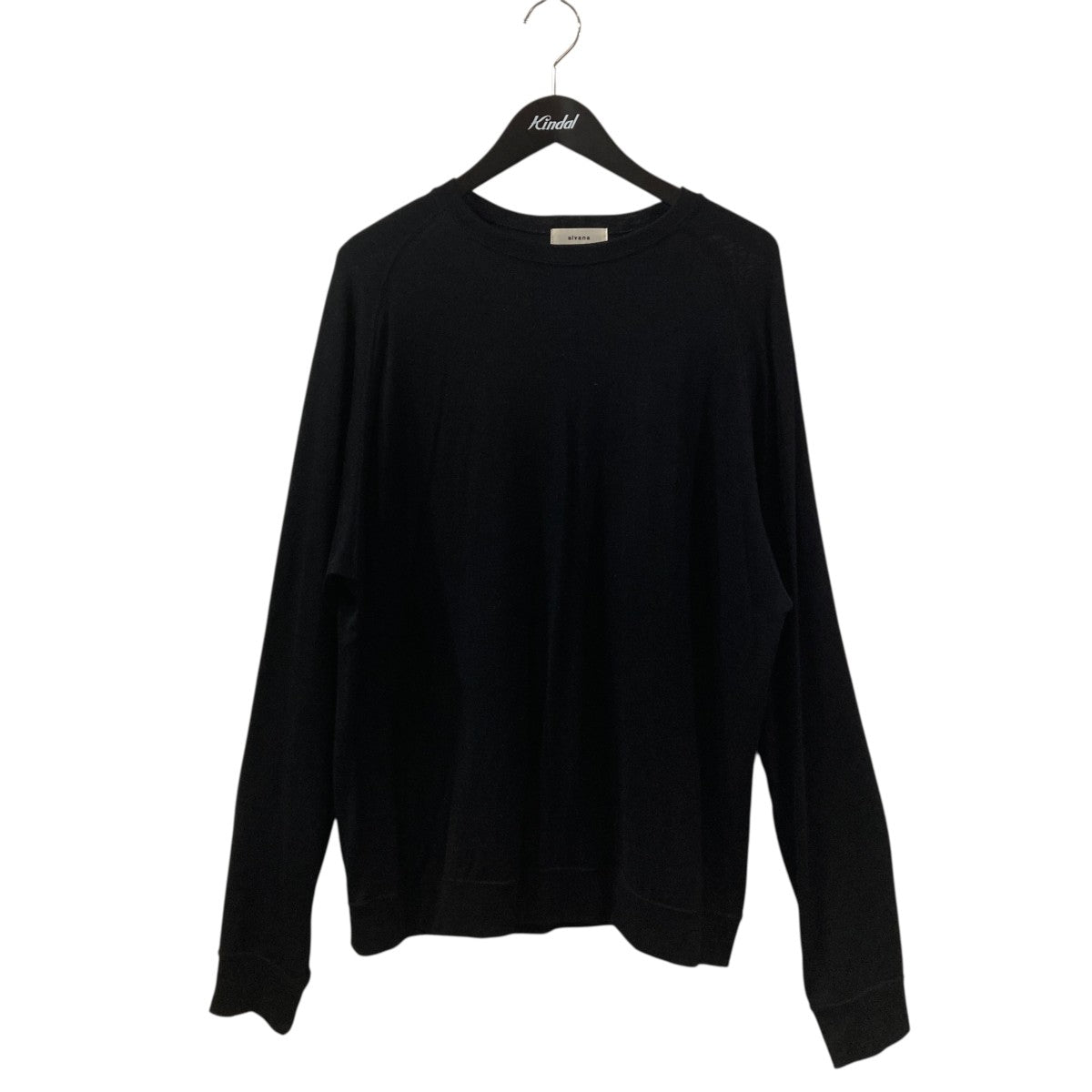 alvana ニットロングTシャツ 古着・中古-1枚目のアイテム画像