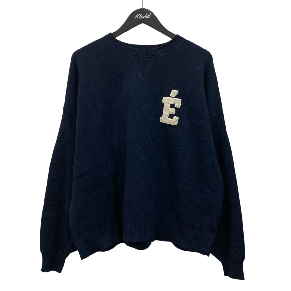 SLOBE IENA サガラ刺繍スウェットライクニット24-080-912-0100-3-0 古着・中古-1枚目のアイテム画像