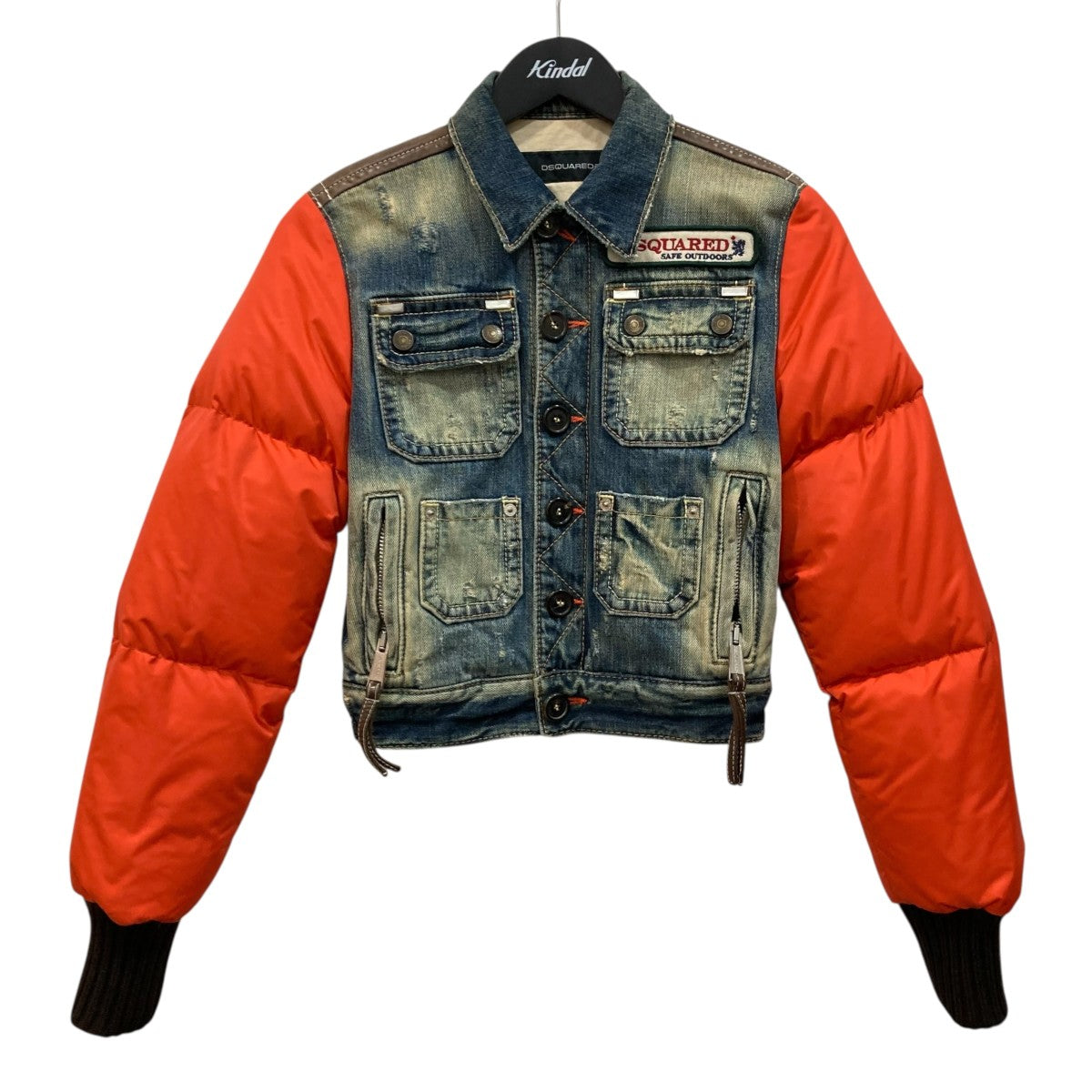 DSQUARED2 異素材切替しデニムジャケット 古着・中古-1枚目のアイテム画像