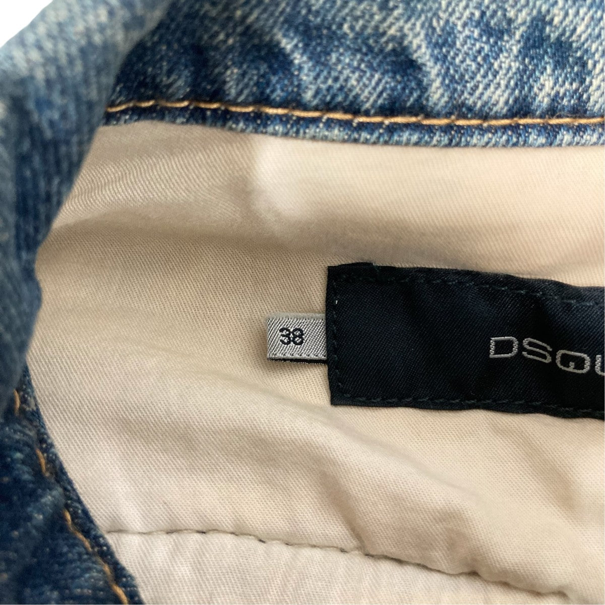 DSQUARED2 異素材切替しデニムジャケット 古着・中古-9枚目のアイテム画像