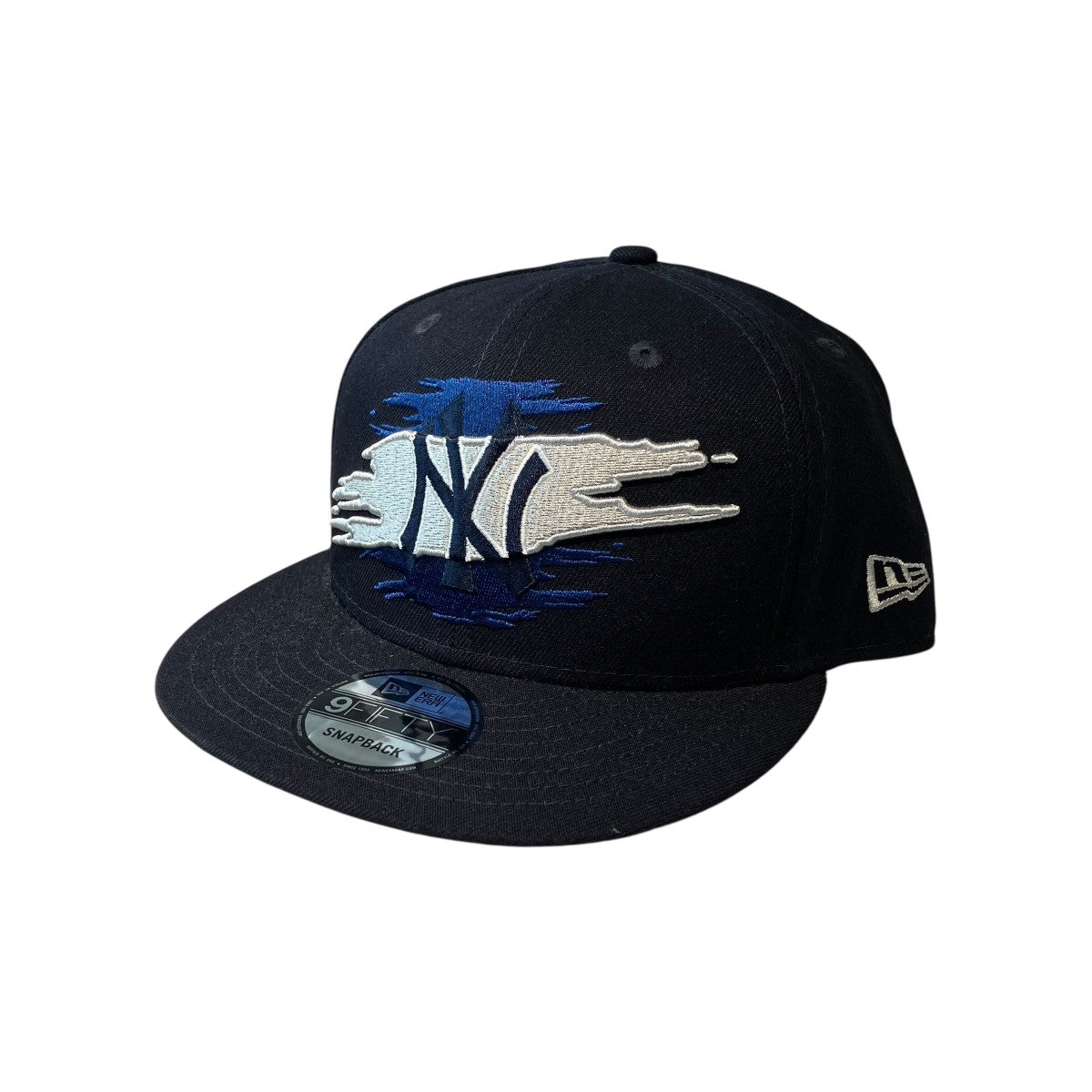 New Era Stretch Snapback Tear Logoキャップ 古着・中古-1枚目のアイテム画像