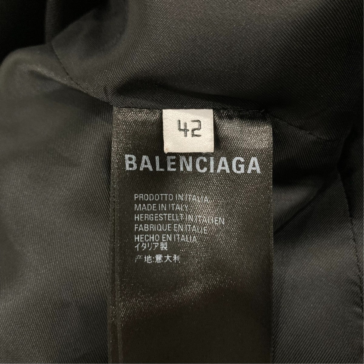 BALENCIAGA チェスターコート601167 TGT09 古着・中古-6枚目のアイテム画像
