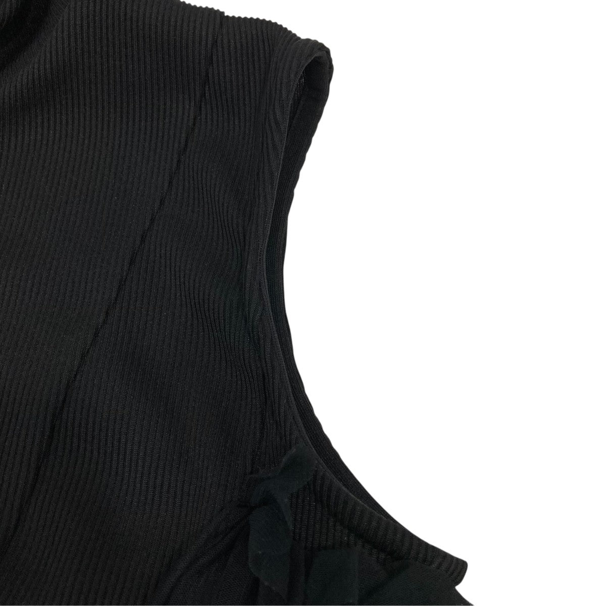 tulle’s back hoodieノースリーブジップアップトップス2601SM02