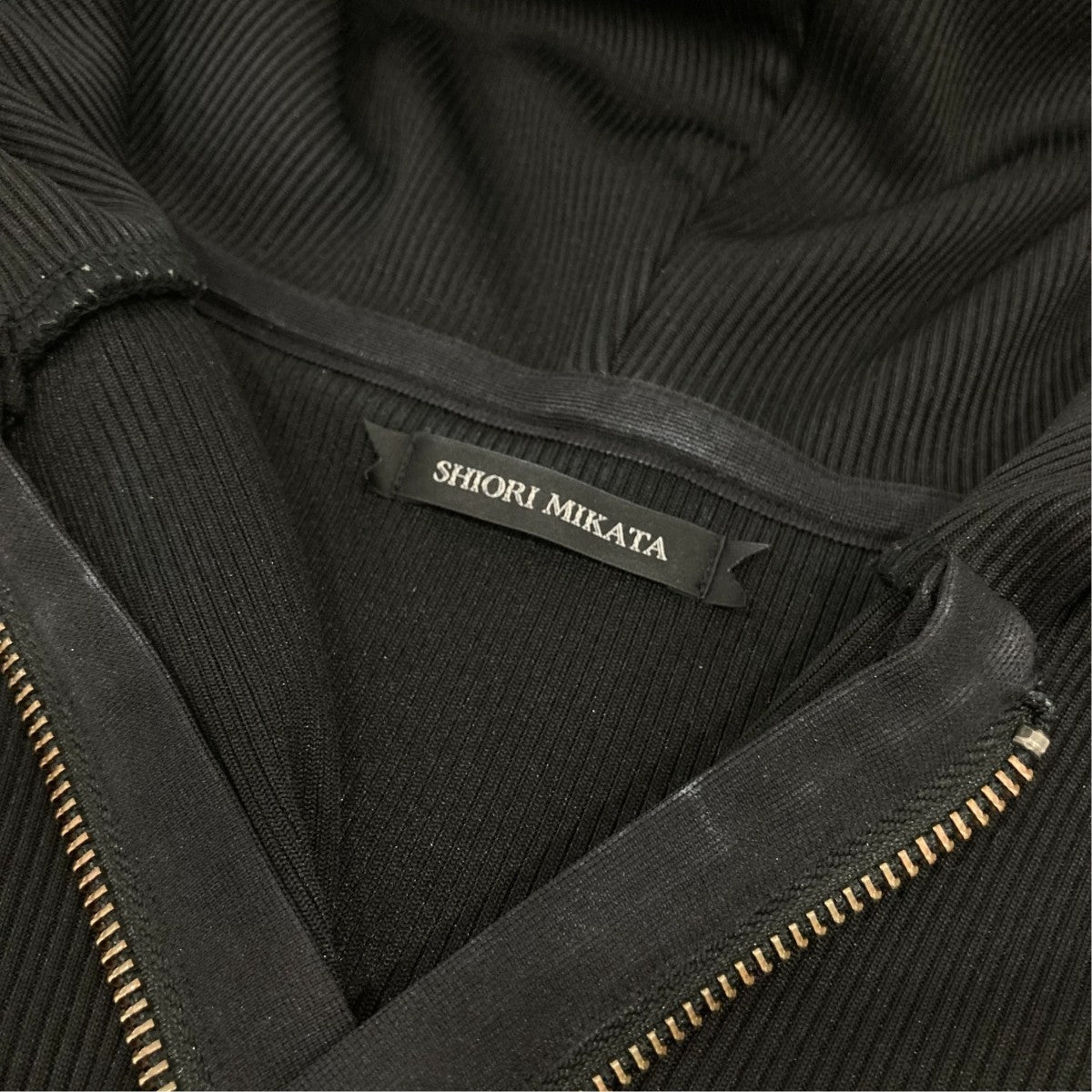tulle’s back hoodieノースリーブジップアップトップス2601SM02
