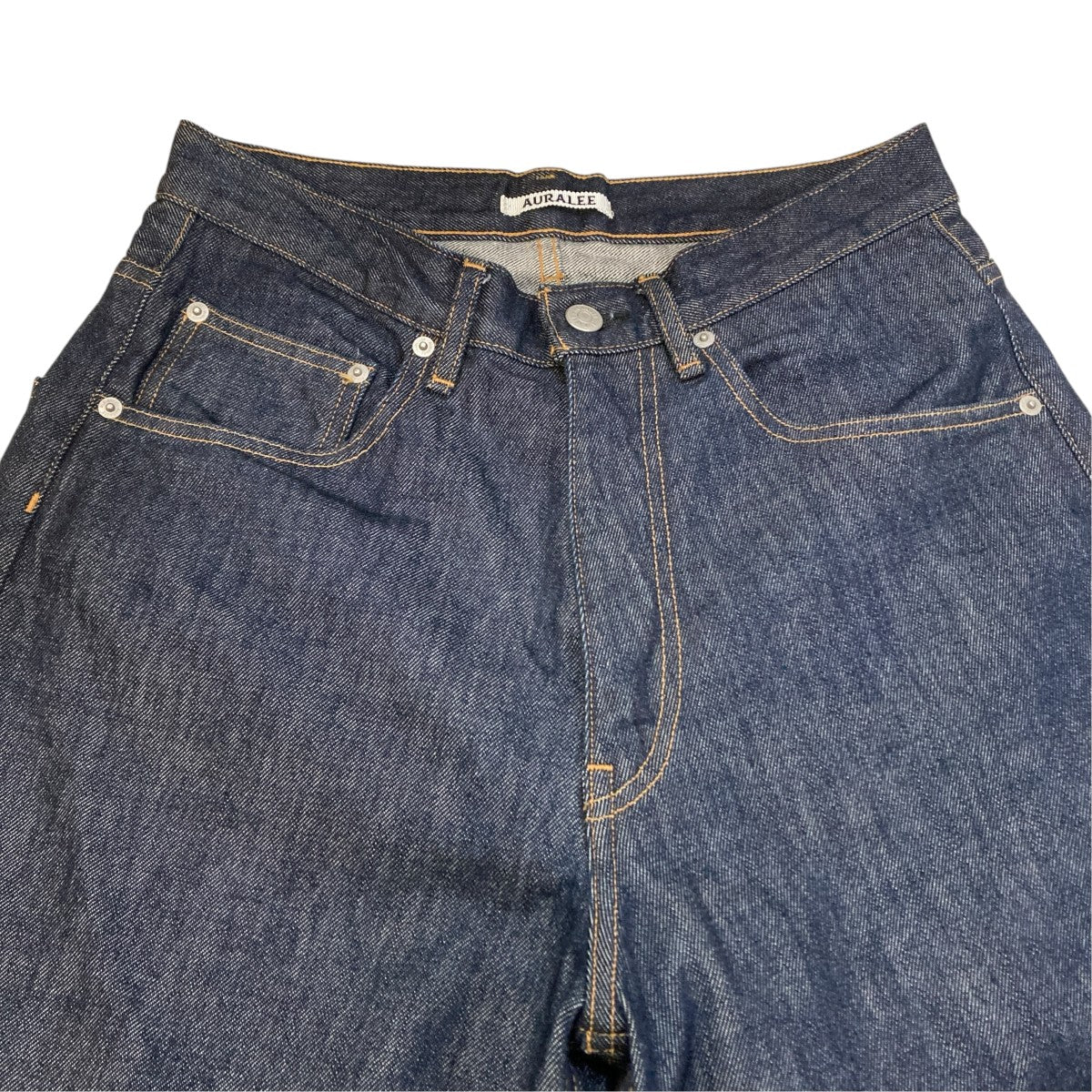 HARD TWIST DENIM WIDE PANTSデニムパンツA00P03DM