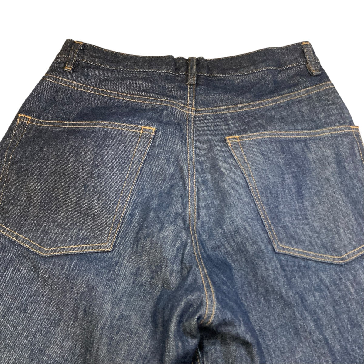 HARD TWIST DENIM WIDE PANTSデニムパンツA00P03DM