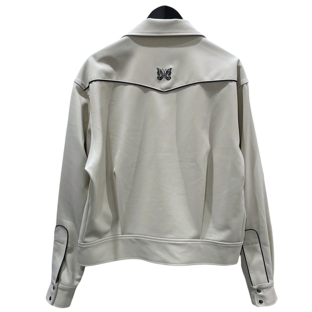 Needles パイピングカウボーイジャケット - ポリエステル ポリウレタン ダブルクロス Piping Cowboy Jac - PE／PU Double Cloth MR201 古着・中古-2枚目のアイテム画像