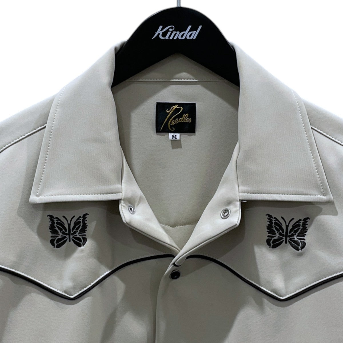 Needles パイピングカウボーイジャケット - ポリエステル ポリウレタン ダブルクロス Piping Cowboy Jac - PE／PU Double Cloth MR201 古着・中古-3枚目のアイテム画像
