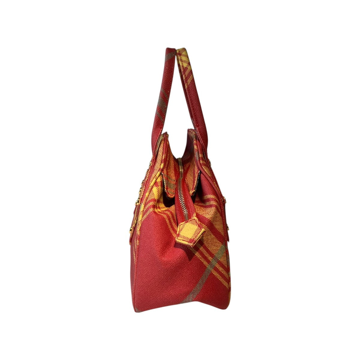Vivienne Westwood チェックハンドバッグ 古着・中古-2枚目のアイテム画像