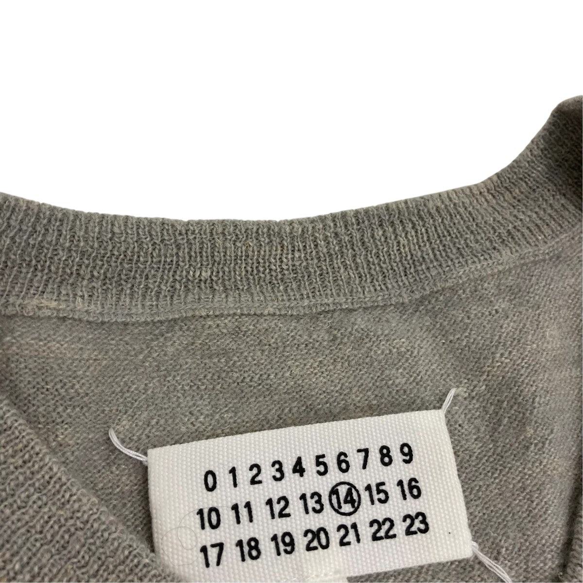 エルボーパッチVネックニットS50HA0522