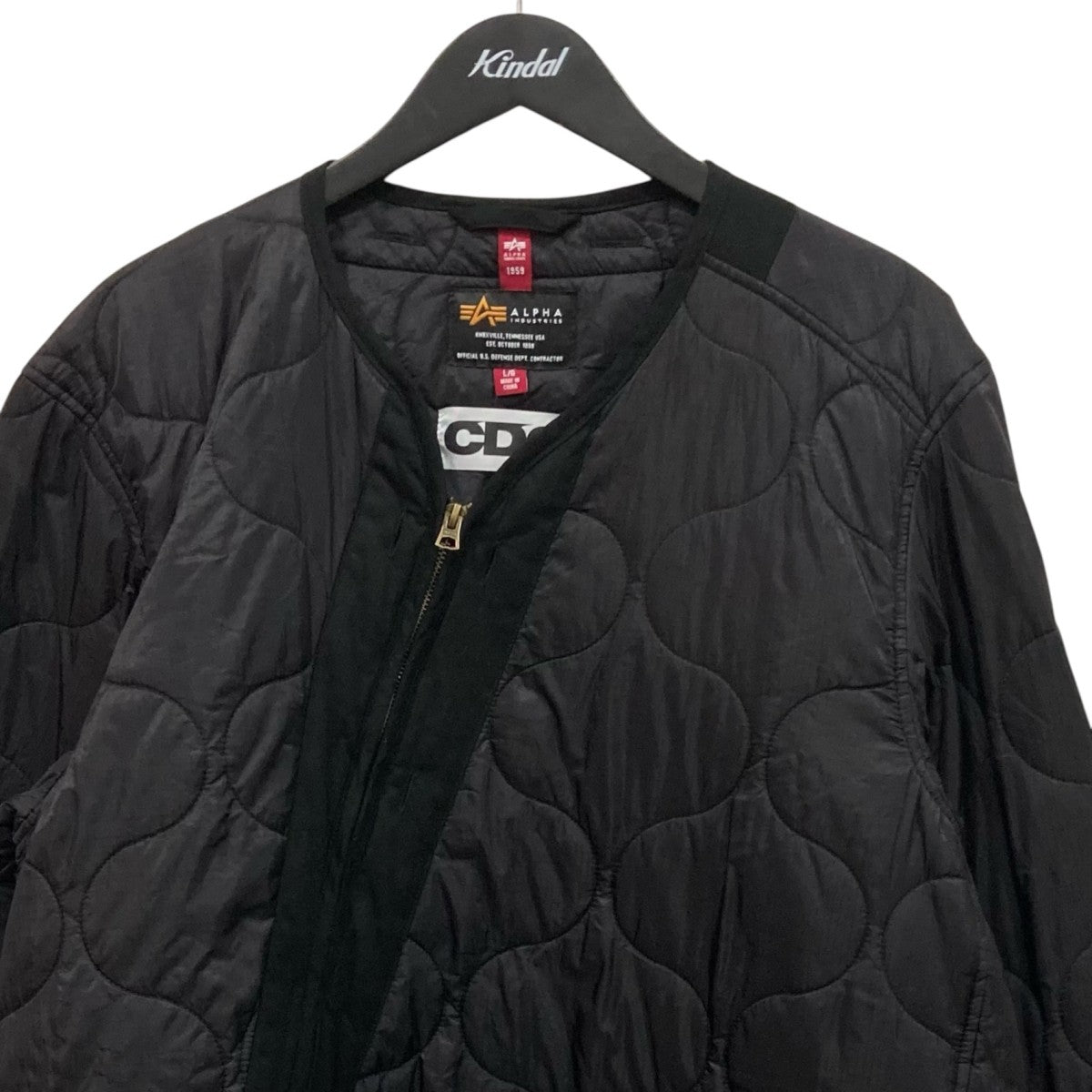 ALPHA×CDG キルティングジャケットSZ-J028 古着・中古-2枚目のアイテム画像