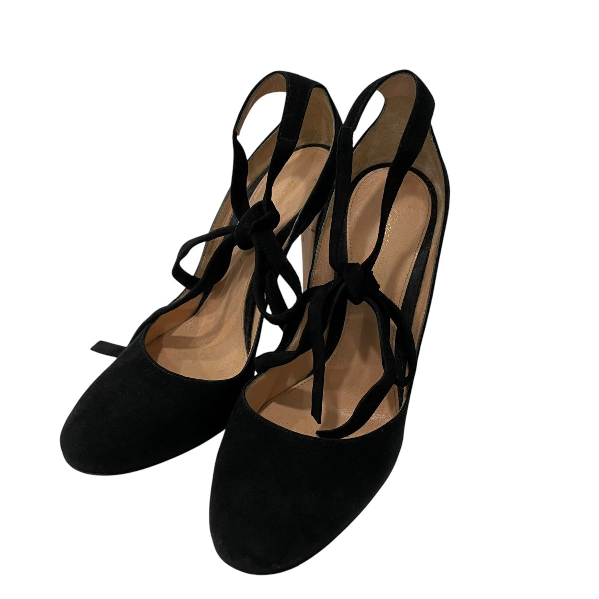 Gianvito Rossi スエードパンプス 古着・中古-1枚目のアイテム画像