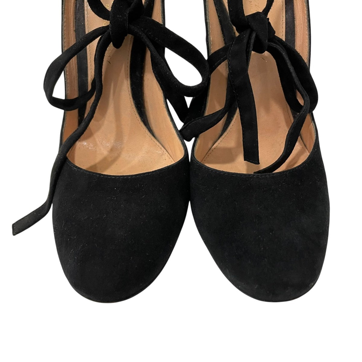 Gianvito Rossi(ジャンヴィトロッシ) スエードパンプス ブラック