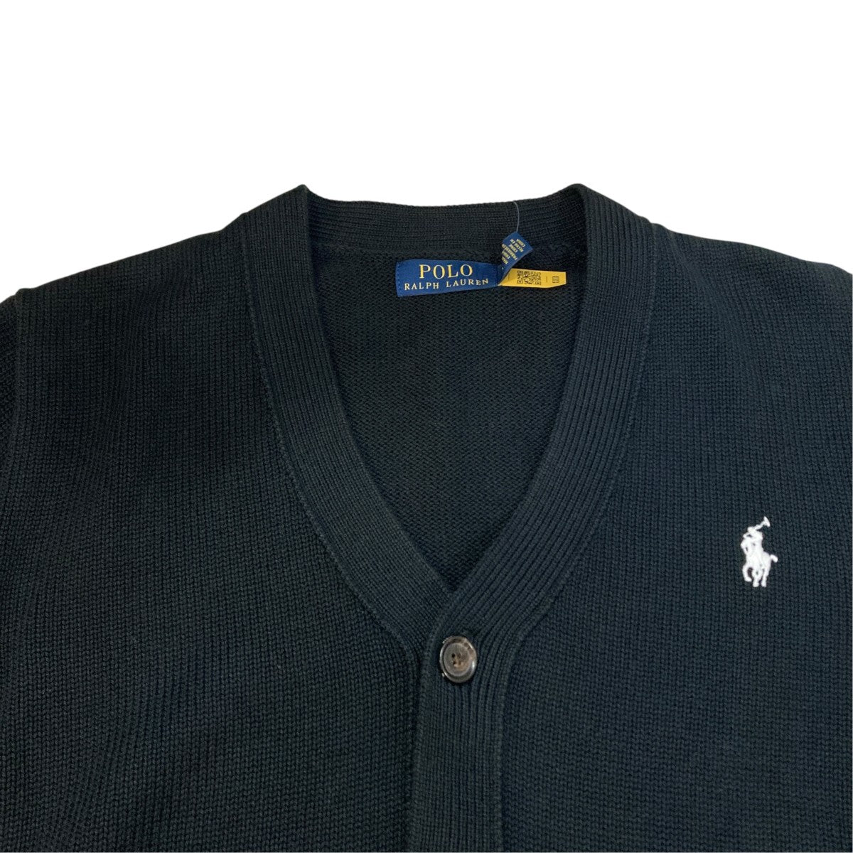 POLO RALPH LAUREN ポニー刺繍ニットカーディガン 古着・中古-3枚目のアイテム画像