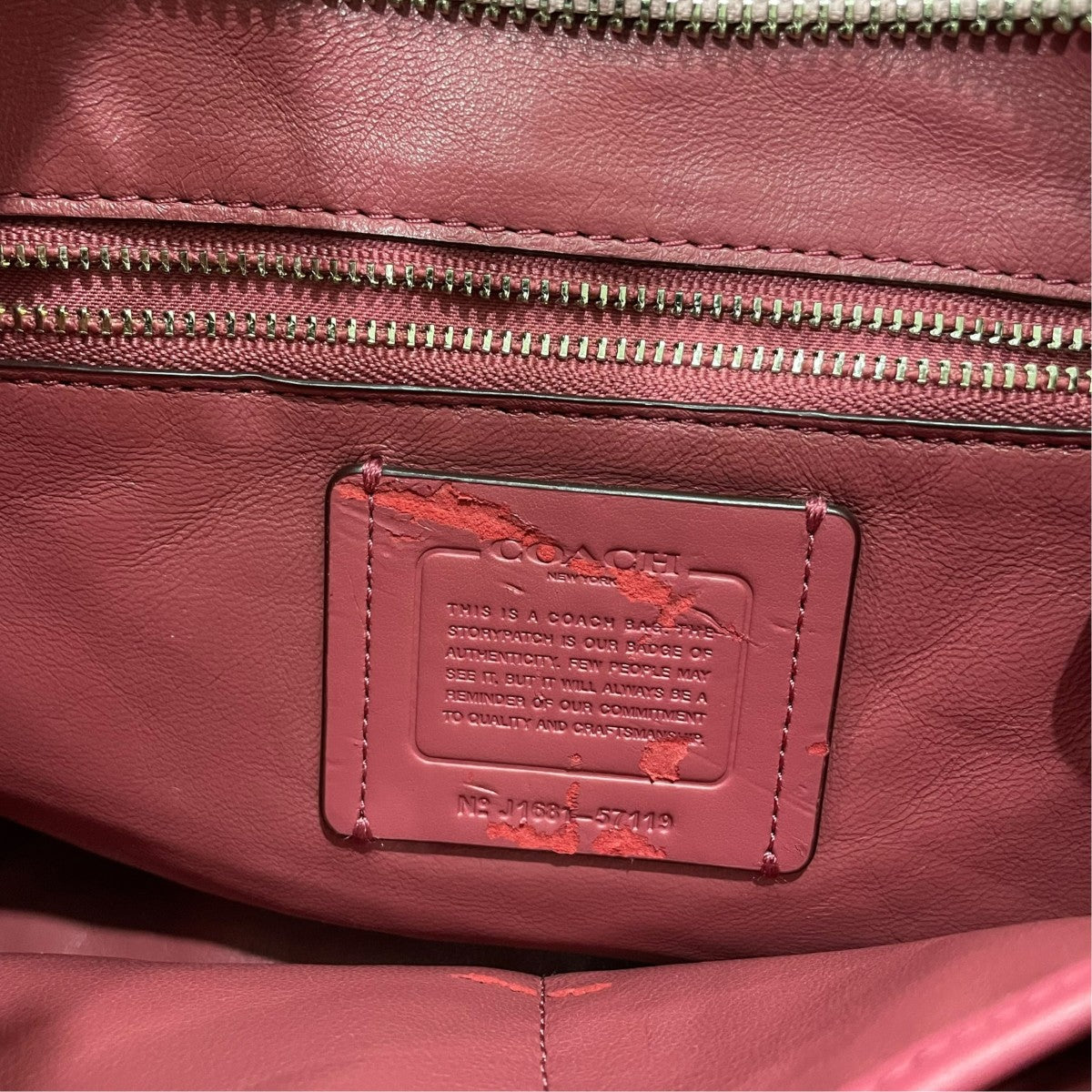 COACH ショルダーバッグJ1681-57119 古着・中古-8枚目のアイテム画像