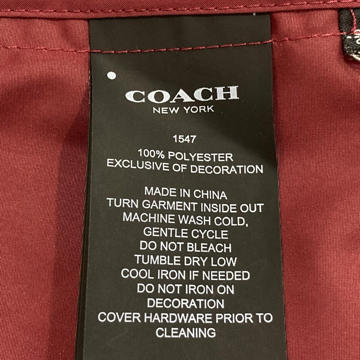 COACH DISNEYマウンテンパーカー10011166 古着・中古-9枚目のアイテム画像