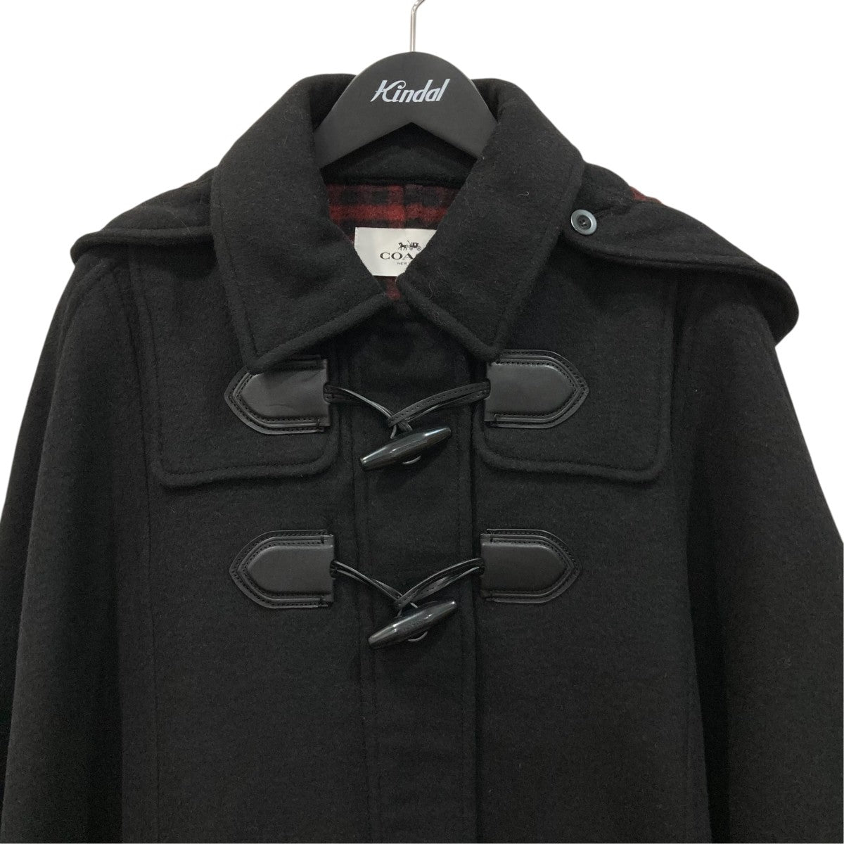 COACH ポンチョダッフルコートF76277 古着・中古-2枚目のアイテム画像
