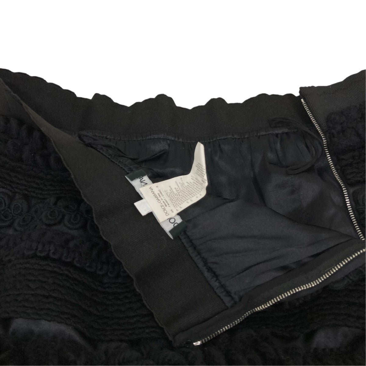 DOLCE ＆ GABBANA ウールスカートF4H02T 古着・中古-4枚目のアイテム画像