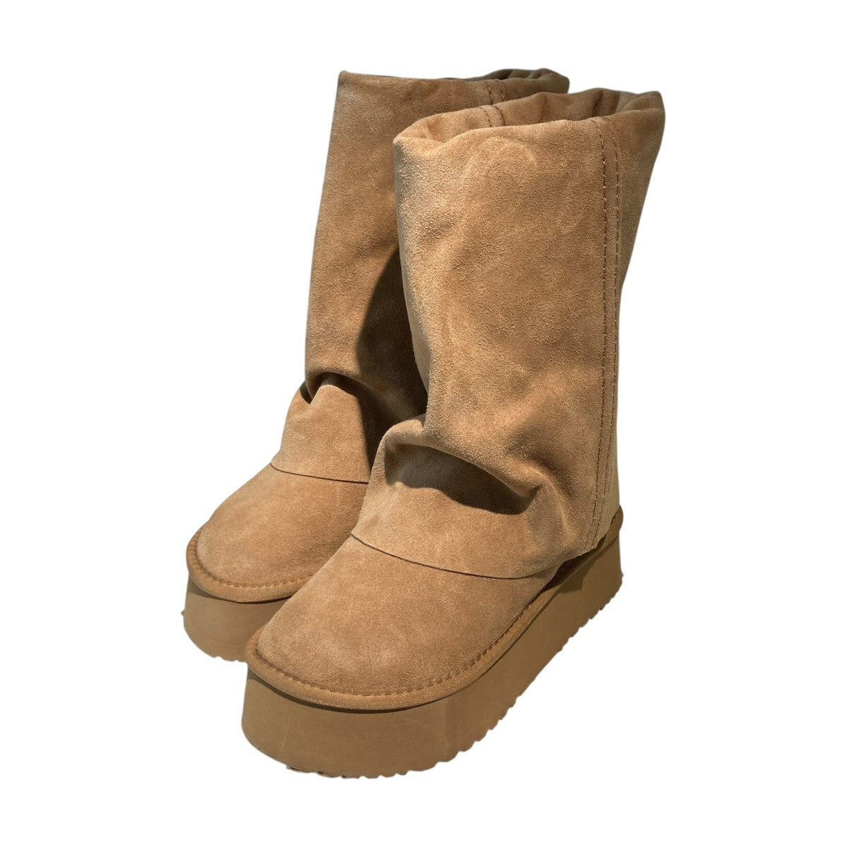 Rockfish Weatherwear MAXI FOLDED BOOTS MIDDLEムートンブーツRF1SHBE3UG007 古着・中古-1枚目のアイテム画像