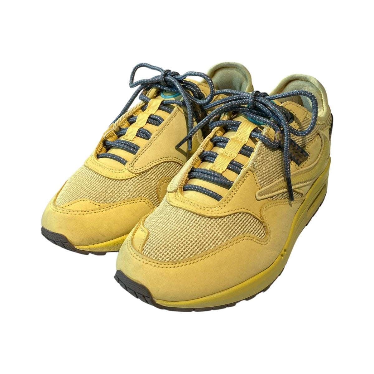 NIKE Travis Scott Air Max 1 CACT．US GoldローカットスニーカーDO9392-700 古着・中古-1枚目のアイテム画像
