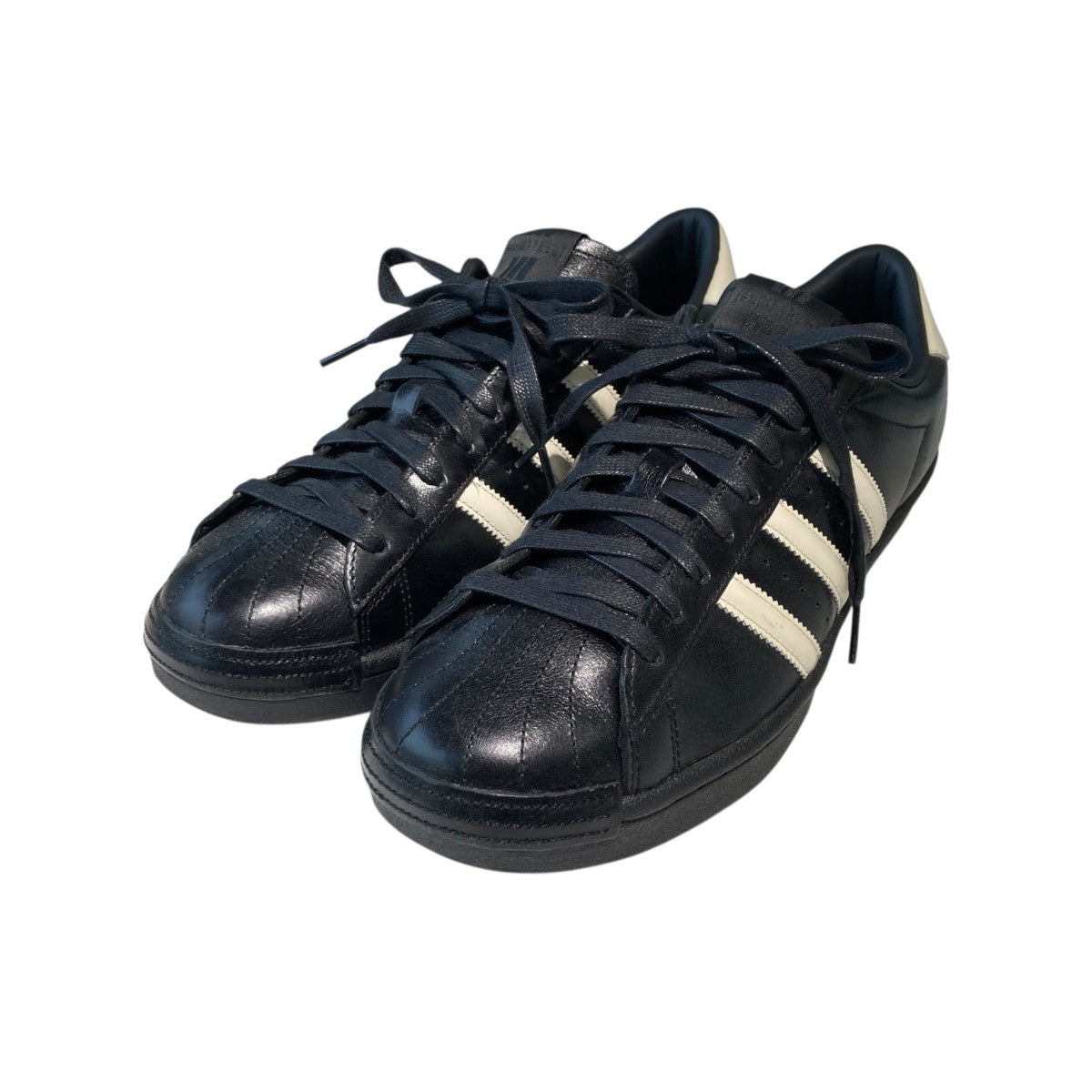 adidas KITH Ronnie Fieg Superstar Vintage Made in Germany Black TieスニーカーIH4565 古着・中古-1枚目のアイテム画像