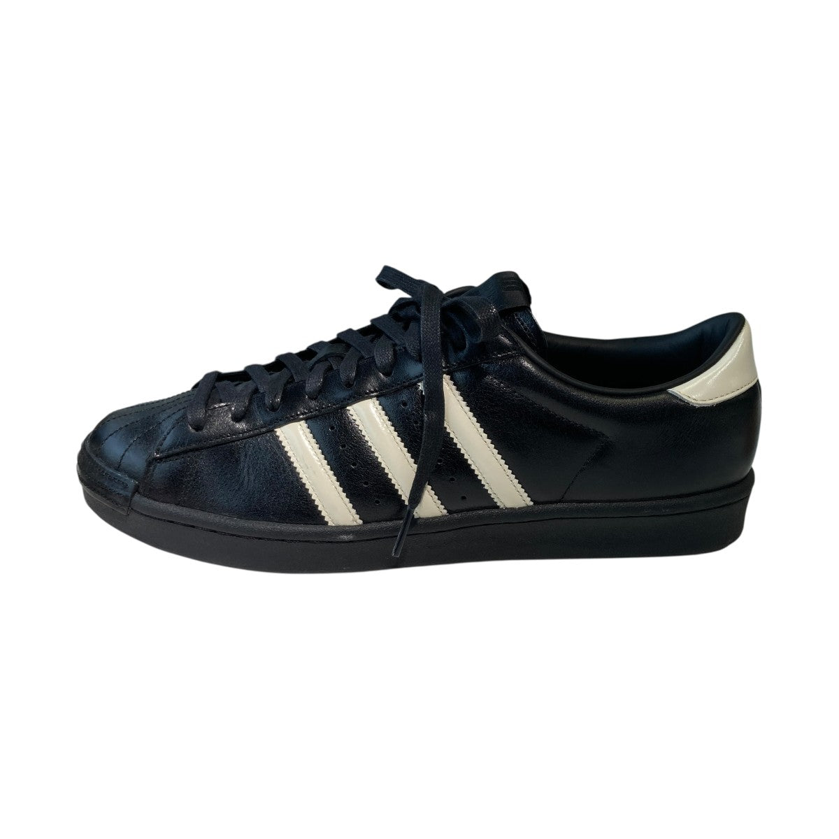 adidas KITH Ronnie Fieg Superstar Vintage Made in Germany Black TieスニーカーIH4565 古着・中古-2枚目のアイテム画像