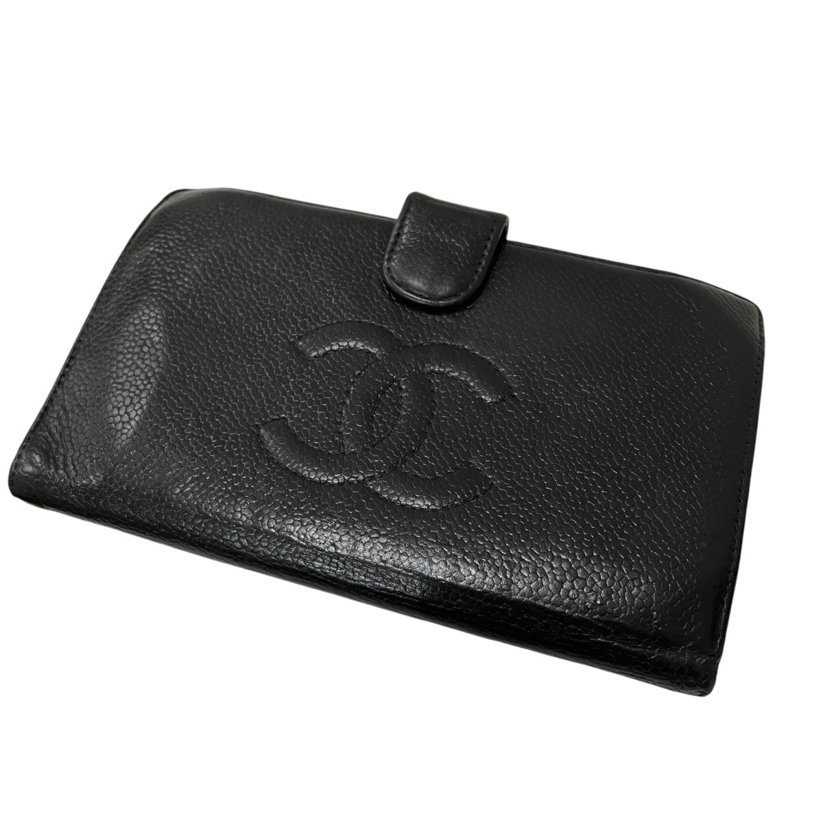 CHANEL 2つ折り財布 古着・中古-1枚目のアイテム画像