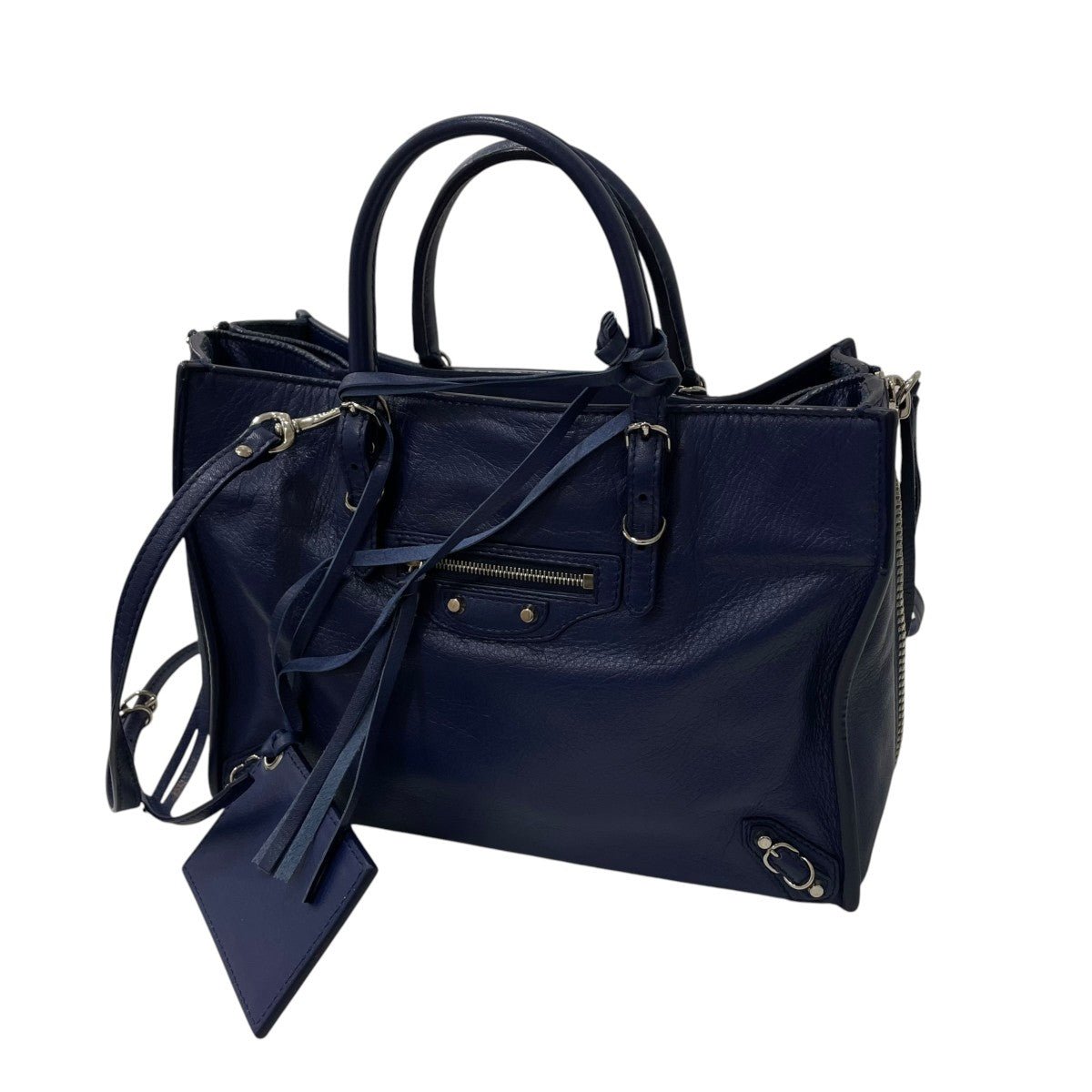 BALENCIAGA ペーパー ミニハンドバッグ370926 古着・中古-1枚目のアイテム画像