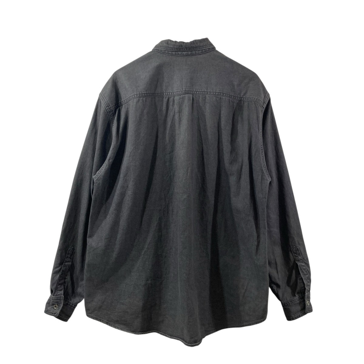 YOKE 26SSVintage Washed Denim Shirt長袖シャツYK26SS01191SH 古着・中古-2枚目のアイテム画像