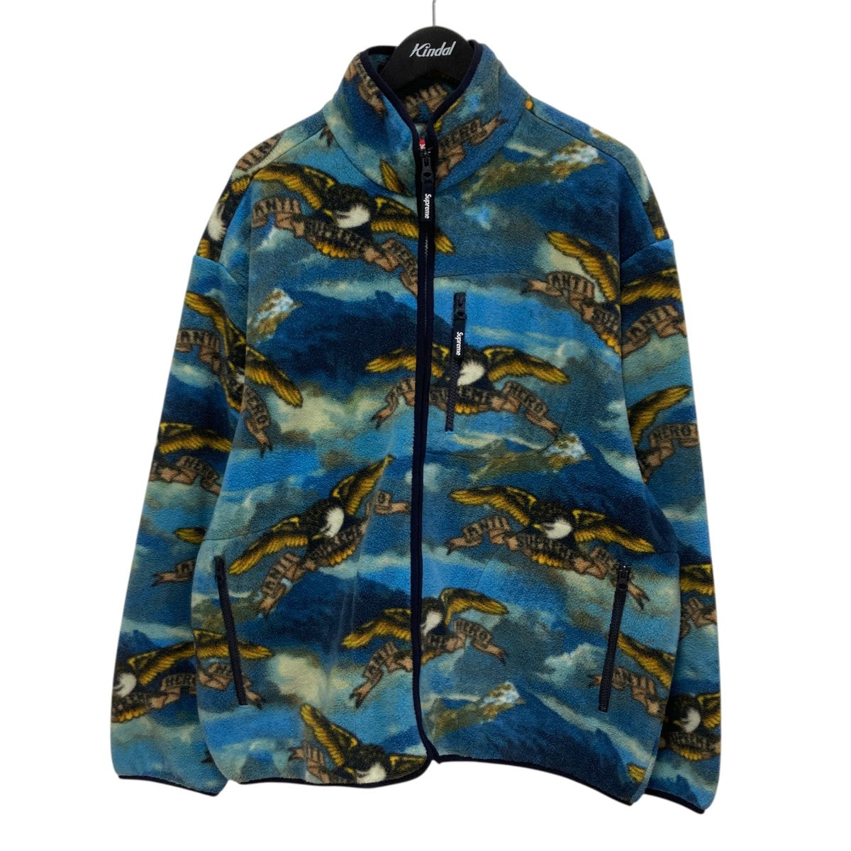 Supreme 25AWAntihero Curbs FleeceJacketフリースジャケット 古着・中古-1枚目のアイテム画像