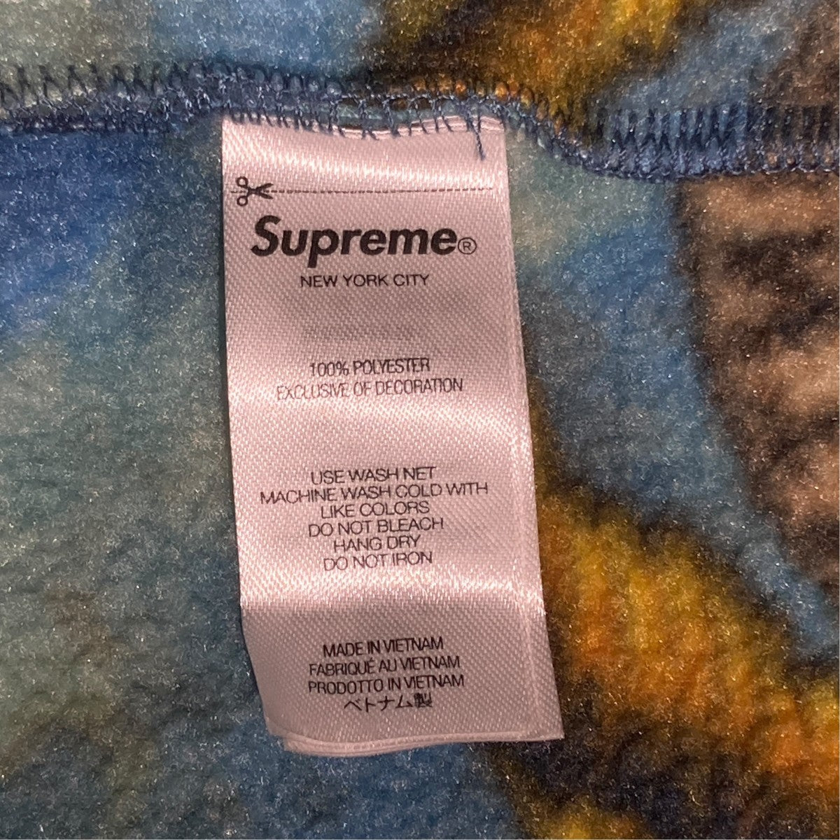 Supreme 25AWAntihero Curbs FleeceJacketフリースジャケット 古着・中古-6枚目のアイテム画像