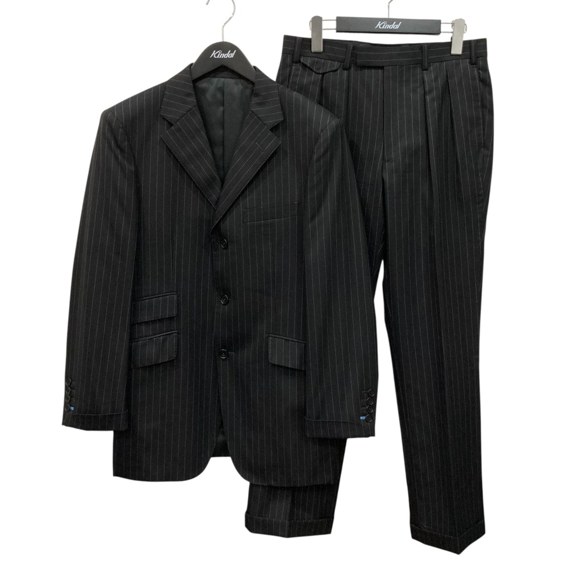 BURBERRY BLACK LABEL セットアップスーツBMD33-710 古着・中古-1枚目のアイテム画像