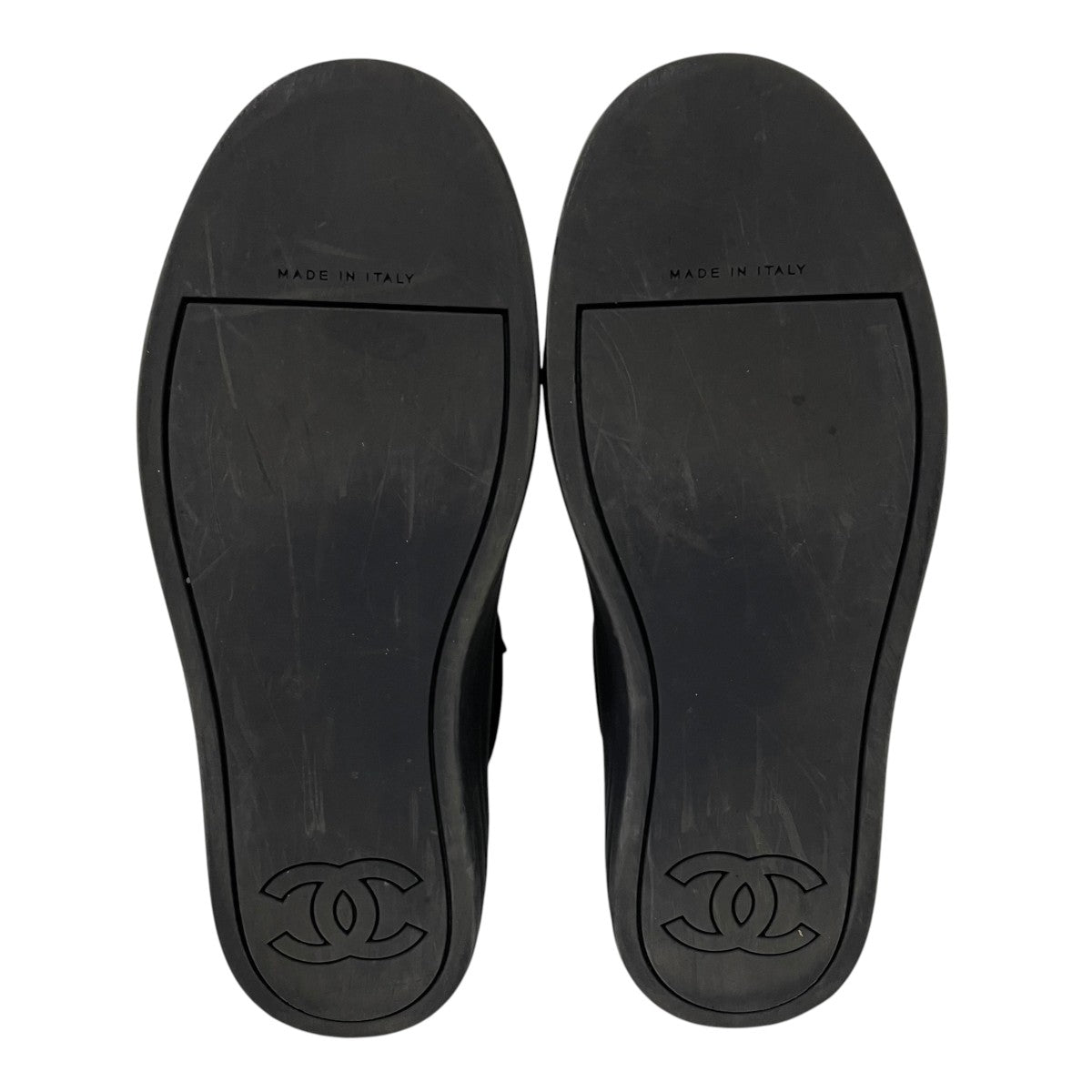 CHANEL ココマーク ベルベットハイカットスニーカー 古着・中古-8枚目のアイテム画像